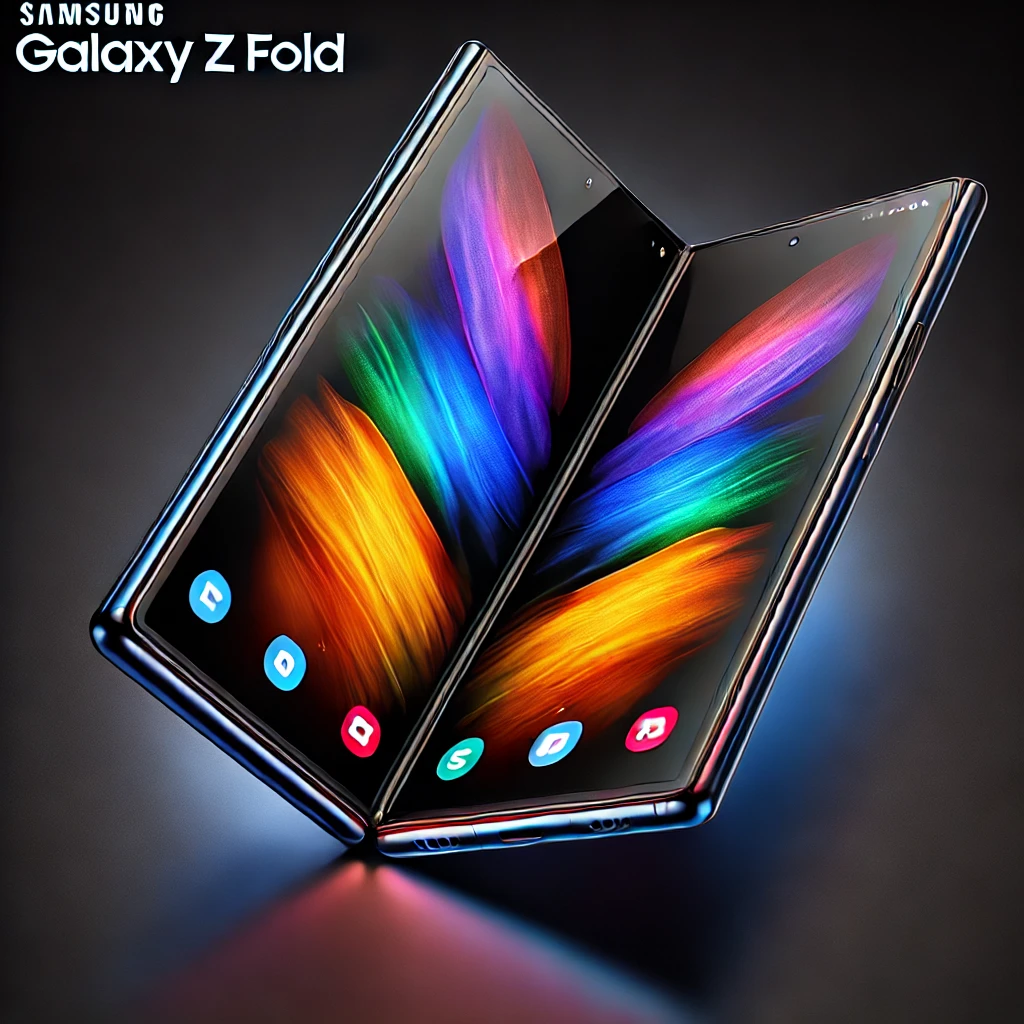 DALL·E 2024-11-05 08.53.11 - A highly detailed, professional image of the Samsung Galaxy Z Fold 6