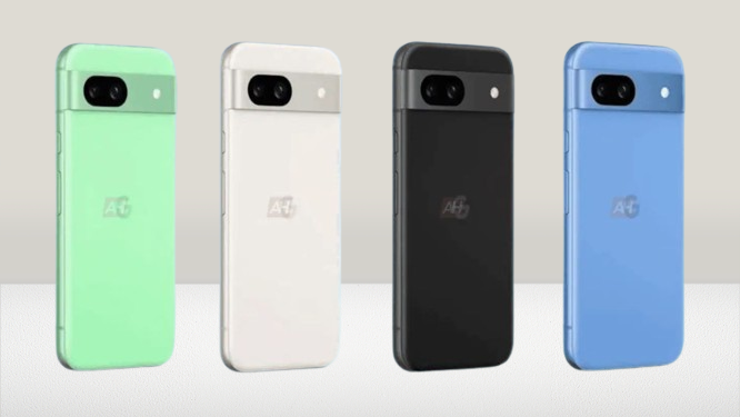 Google Pixel 8a design