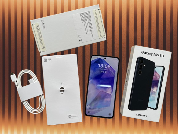 Unboxing Samsung Galaxy A55