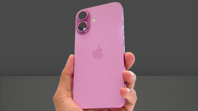 iPhone 16 handing